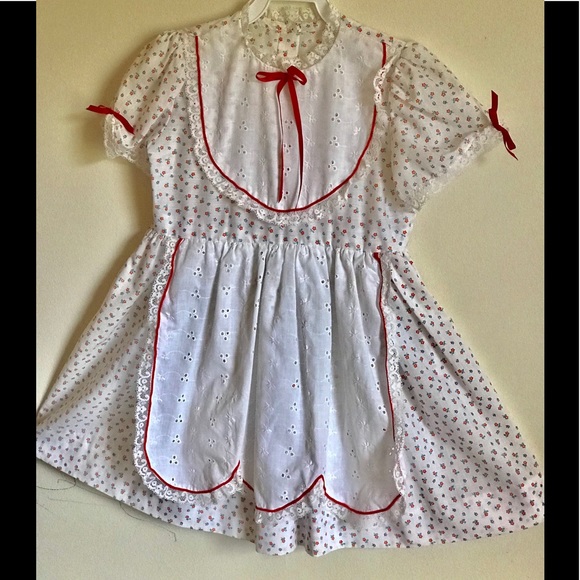 Handmade Other - Rare 1970’s Handmade Custom Vintage Apron Dress